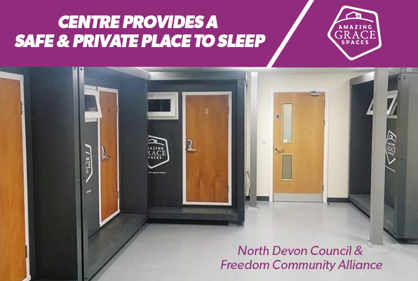 New pods to shelter North Devon’s rough sleepers