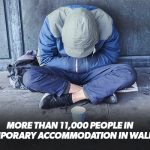 The number of homeless people in temporary accommodation in Wales rose by 8% between April and October last year, latest figures have revealed. 